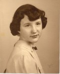 Ruth Scheletema as a young teenager.