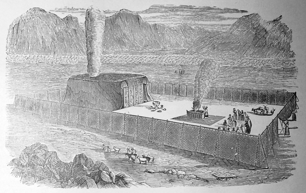Pen and Ink drawing of Tabernacle