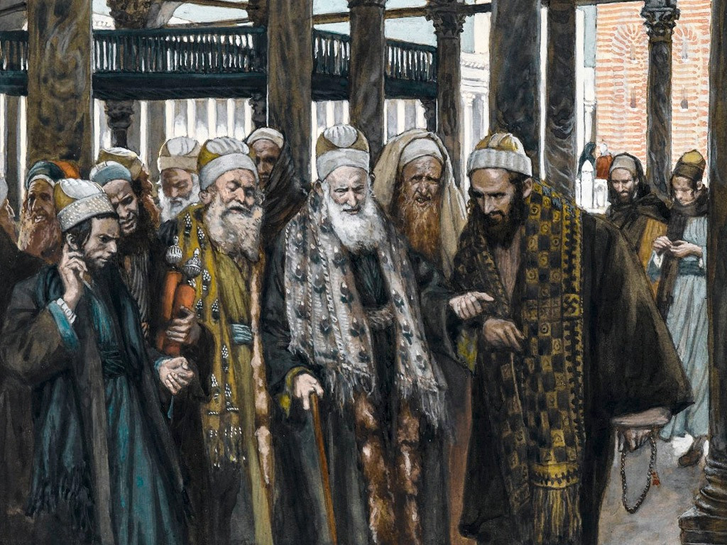 The Chief Priests Take Counsel Together
Contributed by James Tissot Collection (Brooklyn Museum)/ FreeBibleimages.org.