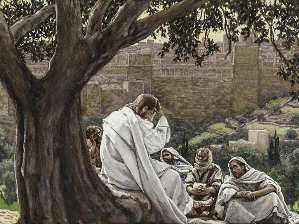 The Prophecy of the Destruction of the Temple 
Contributed by James Tissot Collection (Brooklyn Museum)/ FreeBibleimages.org.